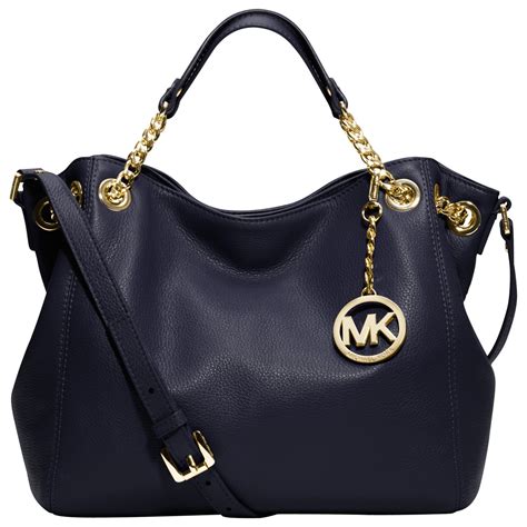 blue michael kors purses|Michael Kors navy blue tote.